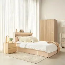 Combo Bed With Drawer - Wardrobe